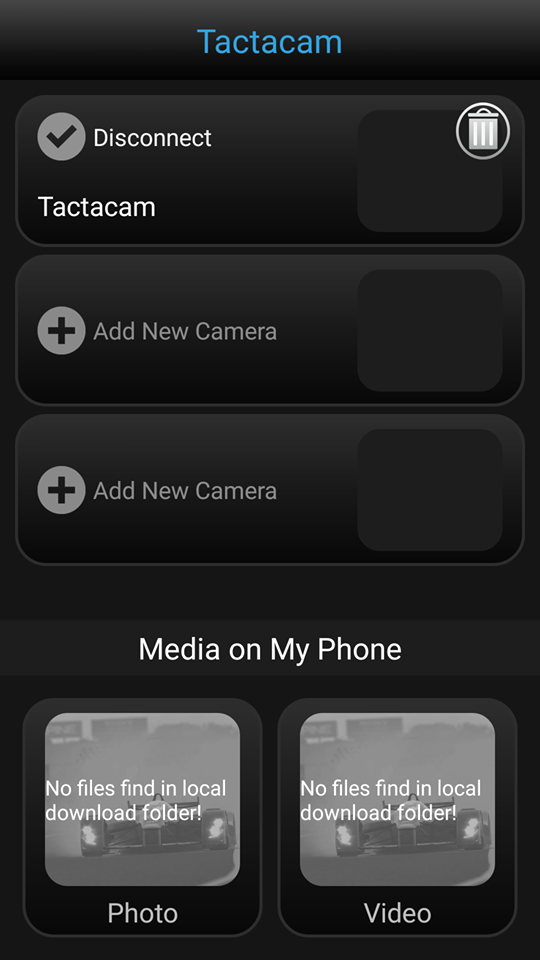 Tactacam App