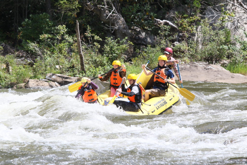 oak hill whitewater rafting